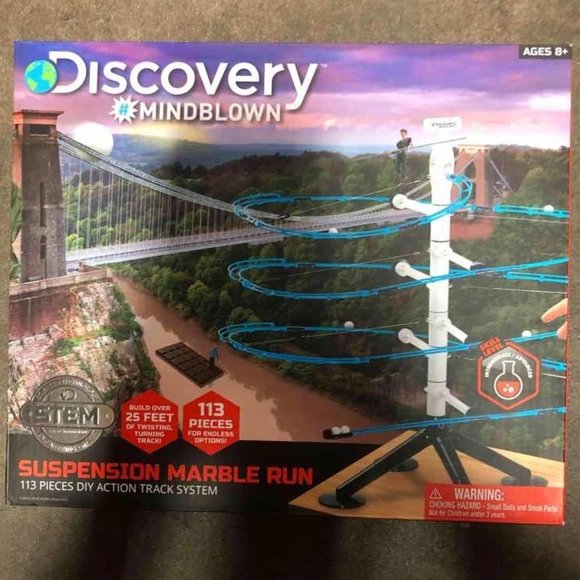 Discovery Mindblown Toys Discovery Mindblown Suspension Marble Run
